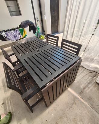 tavolo da giardino  allungabile Ikea  Nammaro