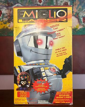 Robot Emiglio Laser Giochi Preziosi Anni '90