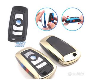 CUSTODIA COVER CHIAVE BMW QUADRATA IN ORO