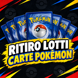 RITIRO LOTTI CARTE POKÉMON