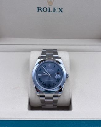Rolex Datejust 41 126300 Wimbledon Nuovo 2026