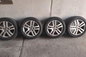 4 gomme invernali 205/55 R16 + cerchio volkswagen