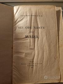 libro di devozione religiosa del 1933