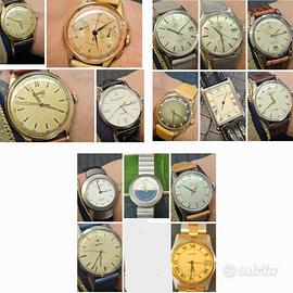Orologi vintage Omega Iwc Zenith Longines