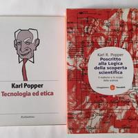 4 libri di Karl Popper 
