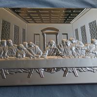 Cornice argento ultima cena