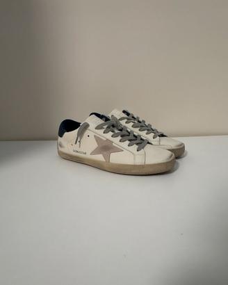 Golden Goose SuperStar Taglia 42 Navy Nuove