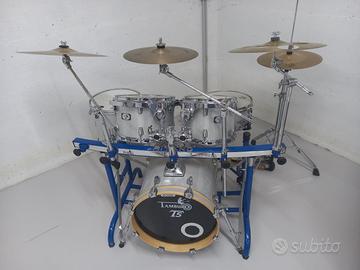 Batteria con RACK  (misura 16")