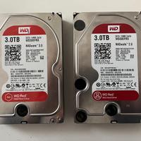 Coppia Western Digital Red NAS Hard Drive WD30EFRX
