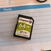 Memoria SD Kingston 64gb