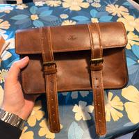 Tracolla uomo in cuoio