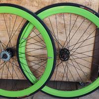 Ruote per bicicletta a scatto fisso