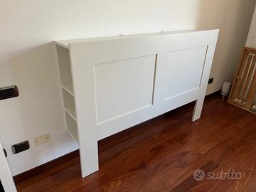 Testiera contenitore in legno 160 cm IKEA BRIMNES Arredamento e