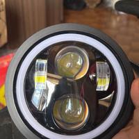 Faro led con supporto per vespa px lm star piaggio