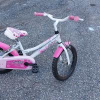 Bicicletta "DINO" per bambina ruote 16"