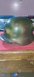 ww2 elmetto Tedesco m40 quist camo originale