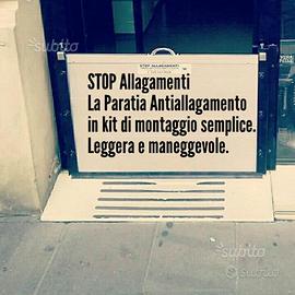 Barriere per acqua piovana su misura Blocca acqua