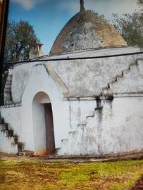 Trullo con terreno e ulivi