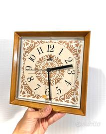 1966 Ritz Italora orologio muro vintage + box