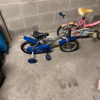 Bici da bambini blu