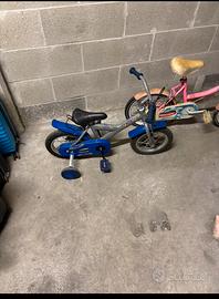 Bici da bambini blu