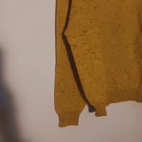 MAGLIA GIALLA 100% LANA