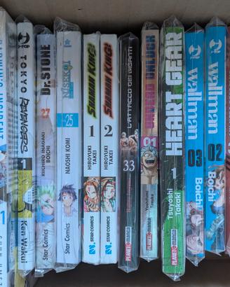 Lotto 16 - manga vari, volumi singoli 