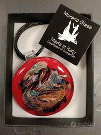 collana con pendente Murano