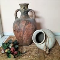 Vaso / Vasi di terracotta e anfore varie