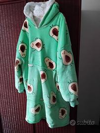 Vestaglia  Pile Invernale Caldo Termico