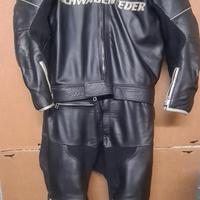 Tuta da moto Schwabenleder Made in Germany