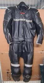 Tuta da moto Schwabenleder Made in Germany