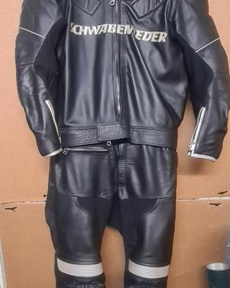 Tuta da moto Schwabenleder Made in Germany