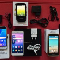 Lotto 4 Cellulari Huawei / Samsung / LG / Vodafone