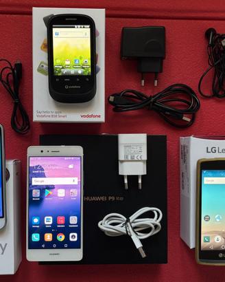 Lotto 4 Cellulari Huawei / Samsung / LG / Vodafone