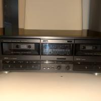 Technics Stereo Double Cassette Deck RS-TR255