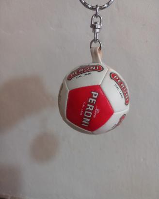 portachiavi peroni pallone similpelle italia 2000