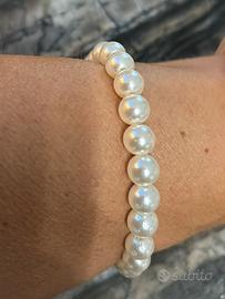 Bracciale elastico perle