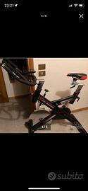 Spinning bike Tecnofit con monitor e cardiofrequen