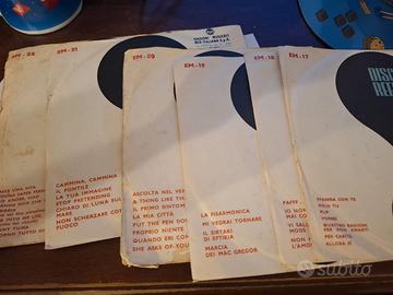 10 dischi refrain edizioni musicali RCA 33 giri