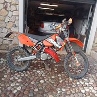 KTM exc 125 six days targata