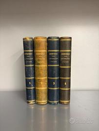 Letteratura Italiana - Vol I, II, III, IV - 1875