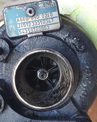 TURBINA ORIGINALE KKK SMART 451 ForTwo Cabrio 800