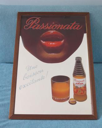 SPECCHIO PUBBLICITARIO Vintage Anni '70/80