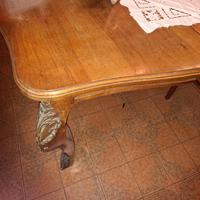 Tavolo in legno antico fine 800.
