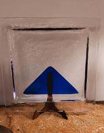 scultura vetro soffiato murano 