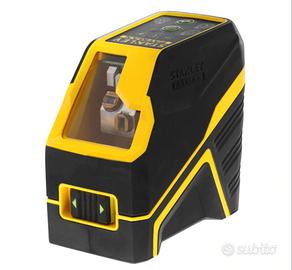 LIVELLA LASER A CROCE RAGGIO VERDE STANLEY FATMAX