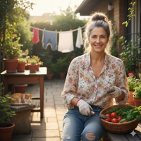 Addetta in fabbrica, commessa,