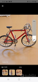 Miniatura bici da corsa 1/10 scala doll house