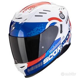 Casco integrale Scorpion exo 520 evo AIR TITAN BLU